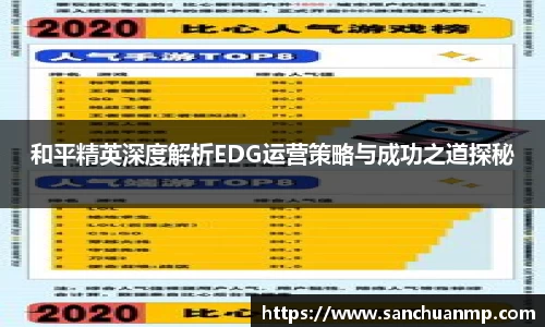 和平精英深度解析EDG运营策略与成功之道探秘