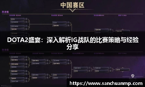 DOTA2盛宴:深入解析IG战队的比赛策略与经验分享